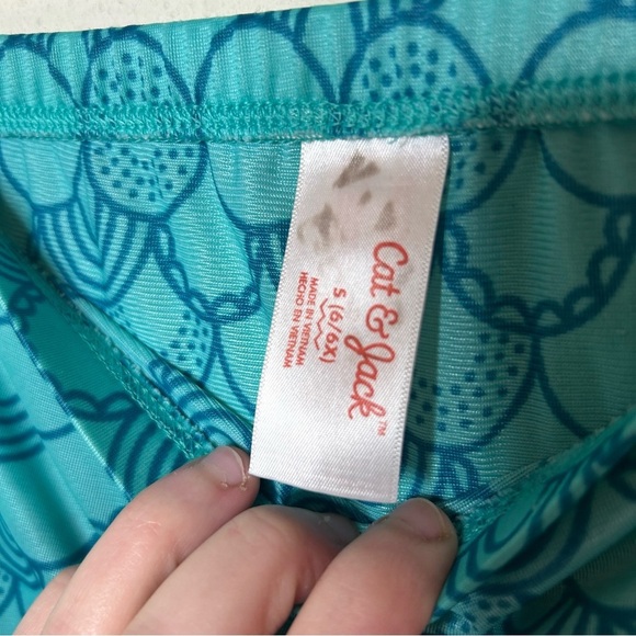 Blue Mermaid Pattern Skirt Size 5/6 - Picture 4 of 5